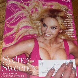 Cosmopolitan Sydney Sweeney Magazine The Love Issue